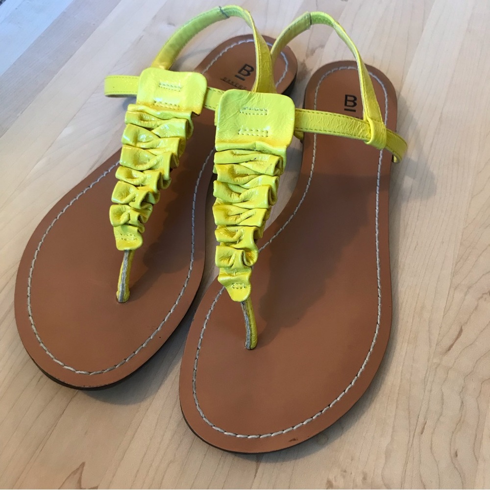 Women’s Bakers Patent Leather Ruffle Thong Sandal